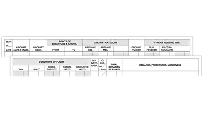 ASA Pilot Log Book