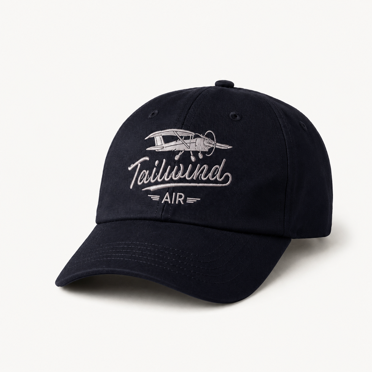 Tailwind Air Classic Aviation Hat | Premium Embroidered Pilot Dad Cap