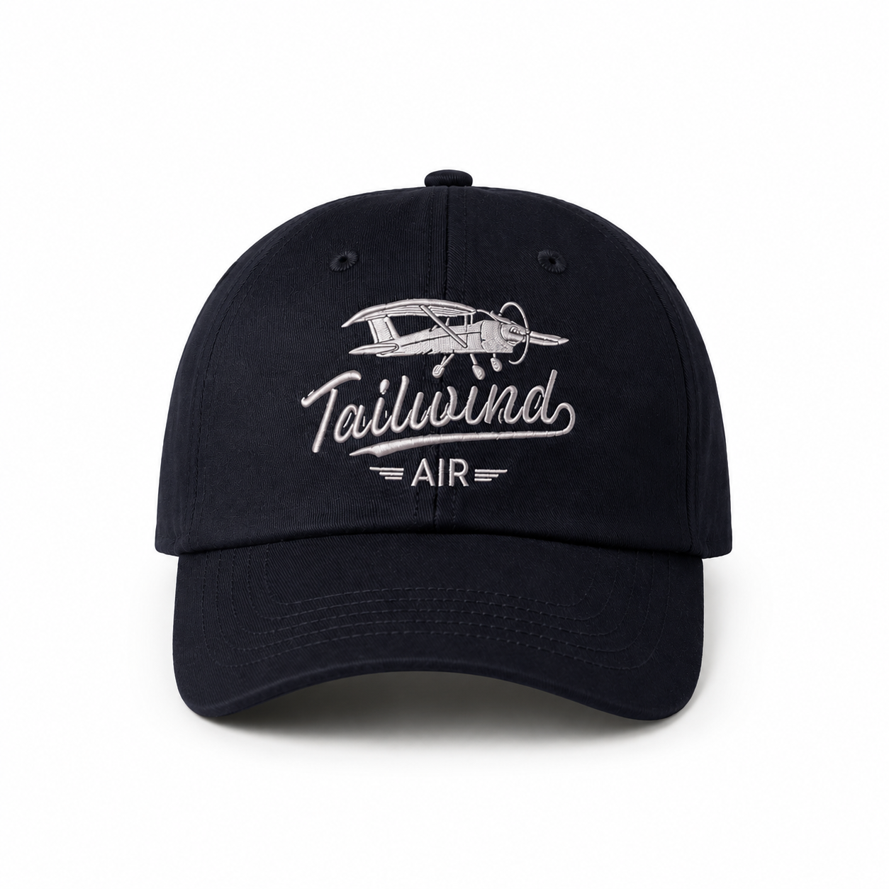 Tailwind Air Classic Aviation Hat | Premium Embroidered Pilot Dad Cap