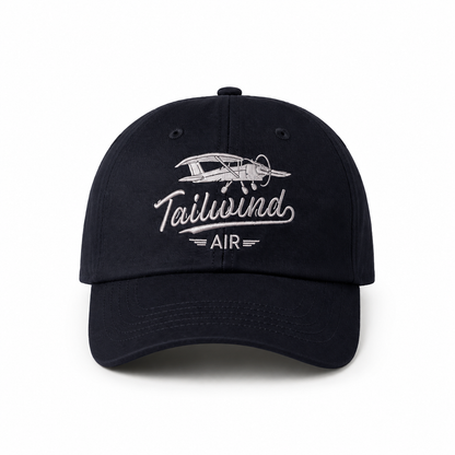 Tailwind Air Classic Aviation Hat | Premium Embroidered Pilot Dad Cap